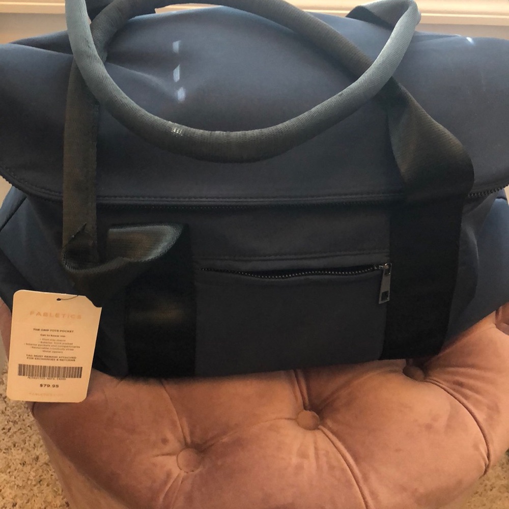 NWT Fabletics the Grip Tote Navy